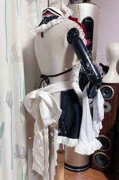 [Özelleştirilmiş] Anime Azur Lane HMS Sirius Savaş Üniforma Hizmetçi Elbise Parti Kıyafet Cosplay Kostüm Kadınlar Cadılar Bayramı ping 2021 1