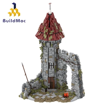 Yaratıcı Uzman Oyunu demon'un Ruhlar Serisi MOC Kale Kale Oyun Dark Souls Smithy Mağazaları oyuncak inşaat blokları 1