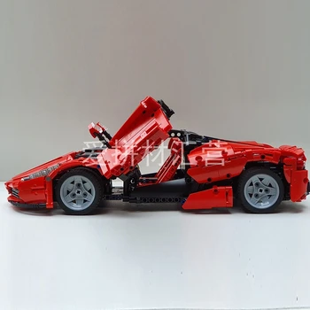 Ipin Legoins echnology yapı taşı moc-29075 küçük parçacık süper spor araba montaj oyuncaklar statik ekran çocuk doğum günü hediyeleri 1
