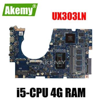 UX303LN anakart ile i5-CPU 4G RAM İçin Asus UX303LB UX303LNB UX303LN UX303L U303L Laptop anakart UX303L Anakart 1