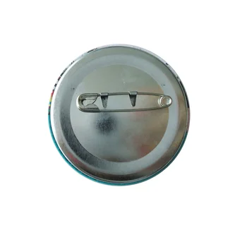 OEM Promosyon Ucuz Özel Teneke Düğme Pin Rozeti K200339 1