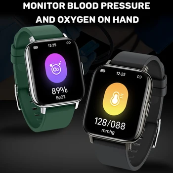 Akıllı bluetooth saat Su Geçirmez Erkek Kadın apple için akıllı saat İzle iPhone Android İzle nabız monitörü spor ızci 1