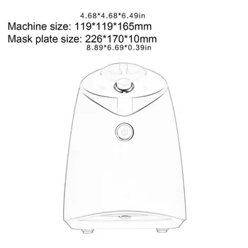 Akıllı Ses Raporu Otomatik Self - Made Meyve Ve Sebze Yüz Maskesi Makinesi Sökme-Ücretsiz Güzellik Enstrüman 2