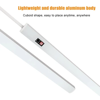 LED Indüksiyon dolap ışığı LED Dolap gece şerit ışık BedLamp USB Akıllı Sensör gece ışık çubuğu Dolap Merdiven Mutfak 3