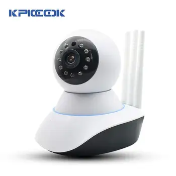 KPIOCCOK 1080 P IP Kamera 355 Derece Gece Görüş Sesli Interkom Istihbarat Kamera 2.4 Ghz 1080 P Yüksek çözünürlüklü Görüntüler Kamera 3