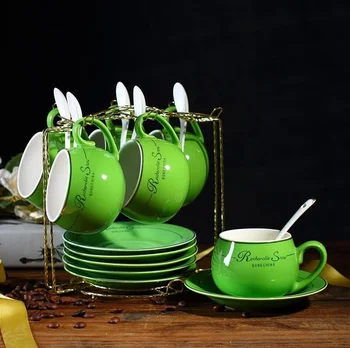 15 adet / takım Narin Kemik çini Kahve Fincan Seti Avrupa Vintage çay Bardağı çay su ısıtıcısı fincan tabağı Seti 3
