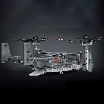 Yeshin 13003 Yapı Taşları Yaratıcı V-22 Osprey Uçak Modeli Montaj Tuğla Eğitici Oyuncaklar Çocuklar Için Noel Hediyeleri 3