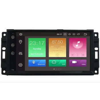 Android 10 4 + 64G Araba Multimedya DVD Oynatıcı Radyo Chrysler 300C jeep Pusula / Dodge / Grand Cherokee GPS Navigasyon stereo FM 4