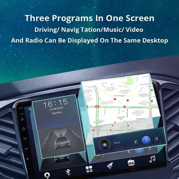Tiebro Araba Radyo Renault 2 Sandero Sembol 2016 2017 Araba GPS Navigasyon Oynatıcı 2DİN Android10. 0 Stereo alıcı DVD 4