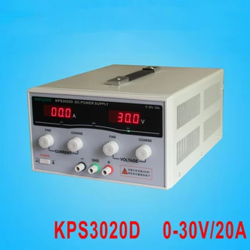 KPS3020D Yüksek Hassasiyetli Yüksek Güç Ayarlanabilir LED Ekran Anahtarlama DC güç Kaynağı 220 V 0-30 V/0-20A Laboratuvar ve Öğretim İçin 4