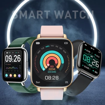 Akıllı bluetooth saat Su Geçirmez Erkek Kadın apple için akıllı saat İzle iPhone Android İzle nabız monitörü spor ızci 4