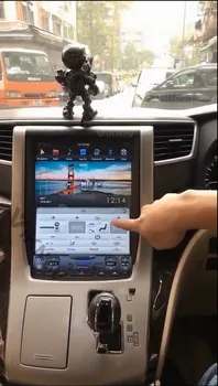 Android araba GPS navigasyon DVD oynatıcı TOYOTA Alphard ıçin AH20 2010 2011 2012 2013 araba multimedya oynatıcı 5
