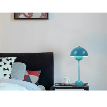 Hongcuı İskandinav Modern Masa Lambaları Moda Basit Masa Aydınlatma LED Dekoratif Ev Yatak Odası için 5